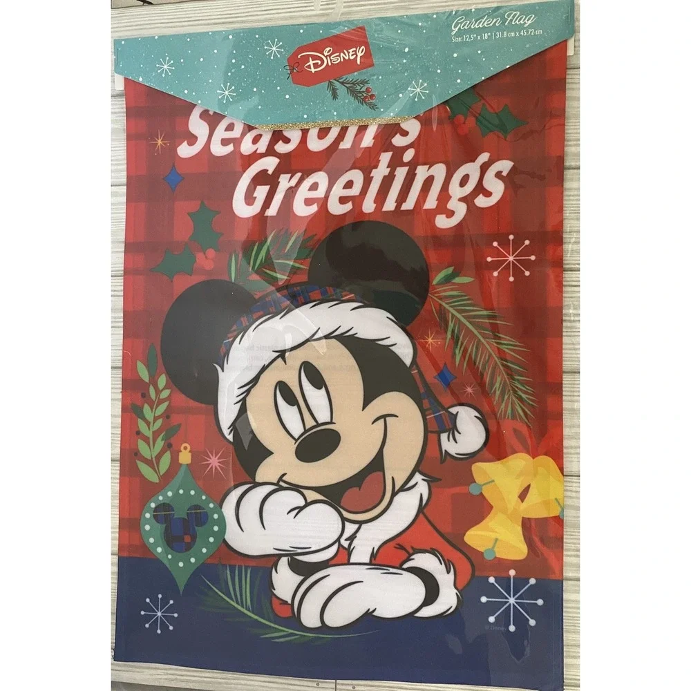 NEW Disney Mickey Santa 